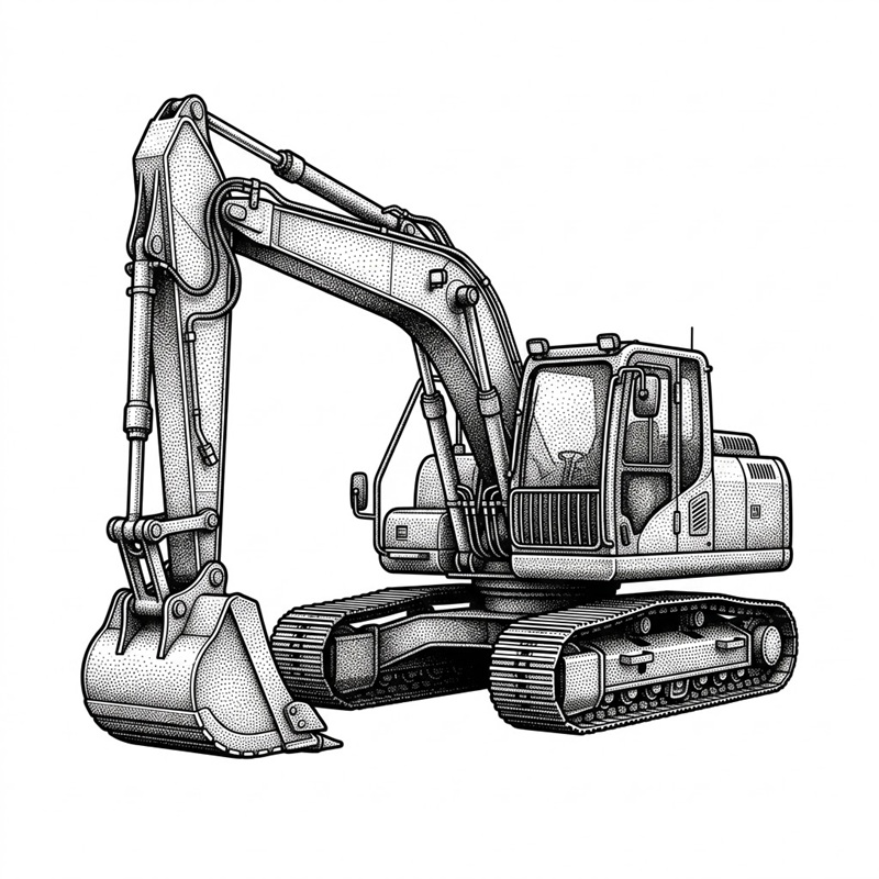 Механічні лопати, екскаватори та ковшові навантажувачі, гірнича техніка